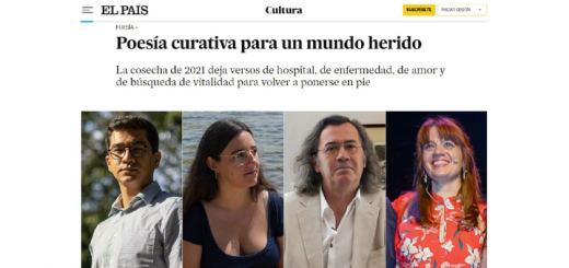 Ioana Gruia en El País, Cultura: "La poesía que ha arropado este 2021"/ "Poesía curativa para un mundo herido" de Berna González Harbour